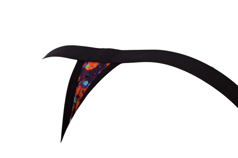 MOYEN Gregg Homme Maillots De Bain String Flammé Swim Tangas Peinture Splatter 153204 142