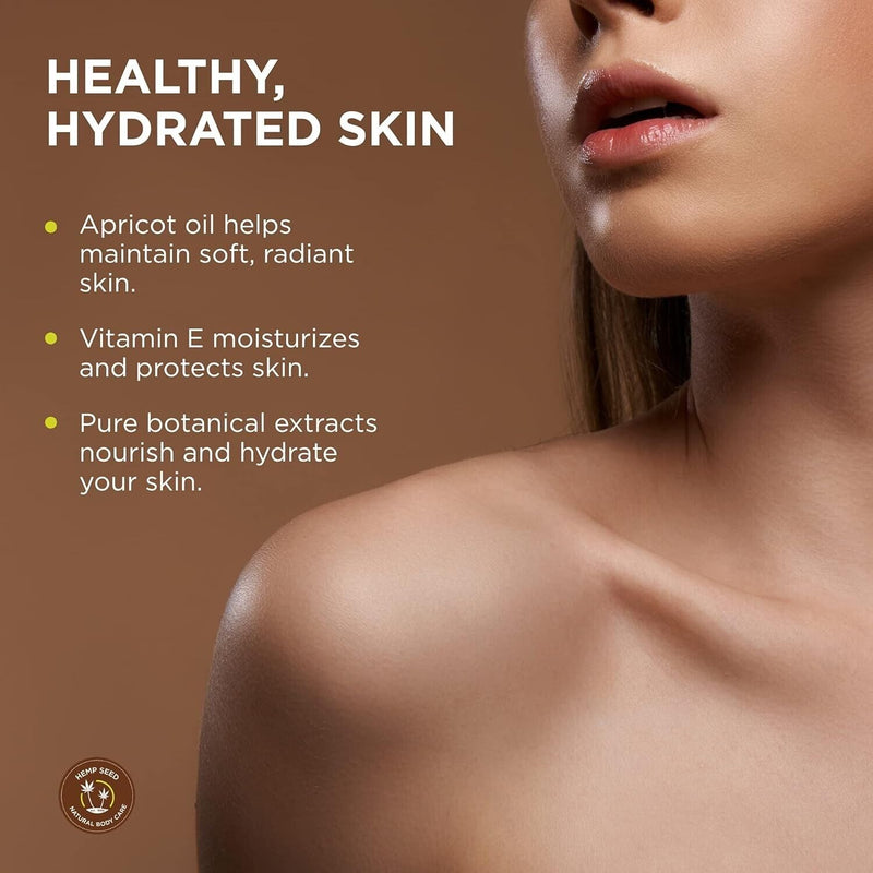 Hemp Seed Massage & Body Oil - 8 fl.oz. Nourishing, Moisturizing Massage Oil5