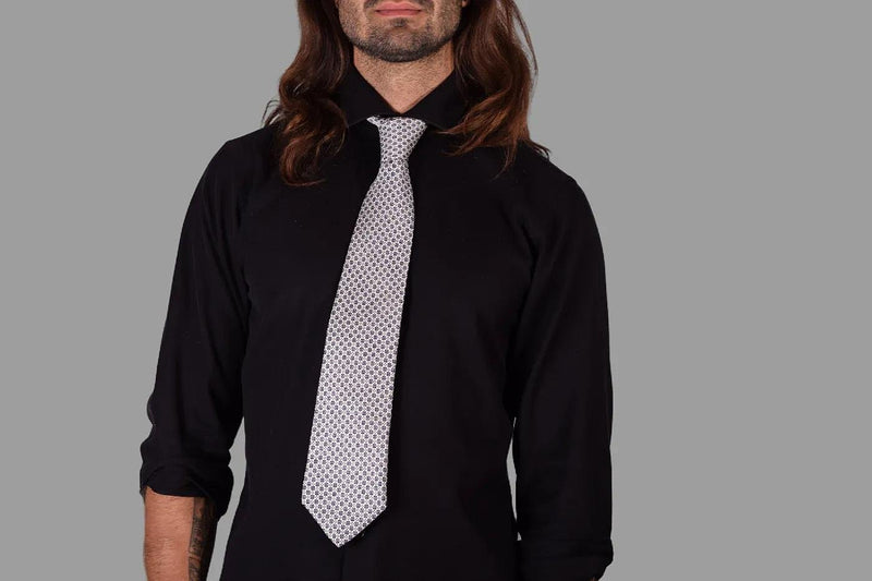 KITON Napoli Chic ART Men's neck Tie 100% Silk 58'' long K261