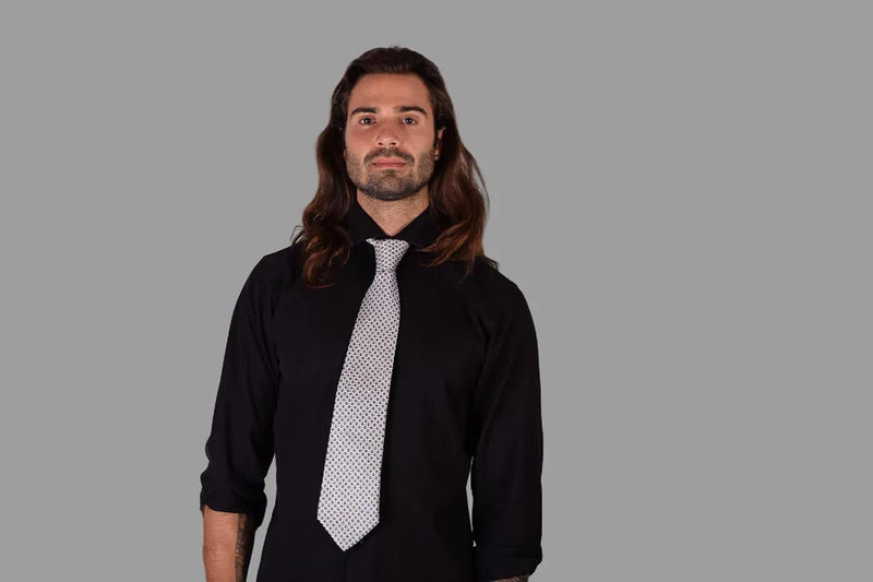 KITON Napoli Chic ART Men's neck Tie 100% Silk 58'' long K263