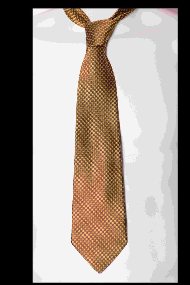 KITON Napoli Chic ART Men's neck Tie 100% Silk 58'' long K334