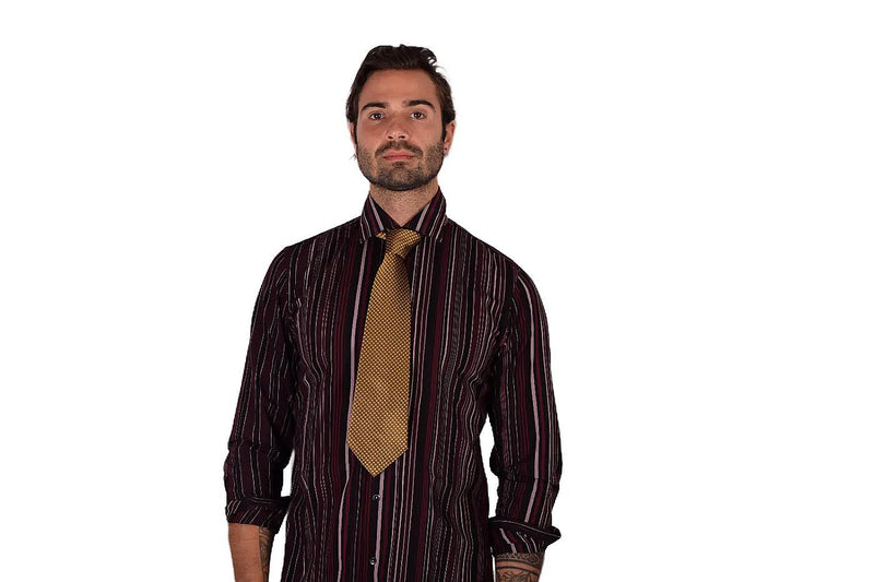 KITON Napoli Chic ART Men's neck Tie 100% Silk 58'' long K333