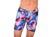 Large New Mens American Eagle Fly Front Boxer Brief Space Stars AE11