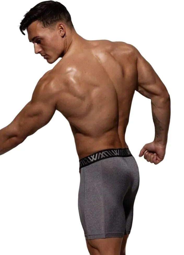 LVW AMSTERDAM Short de sport serré Gym Jammer Activewear Charbon de bois 20