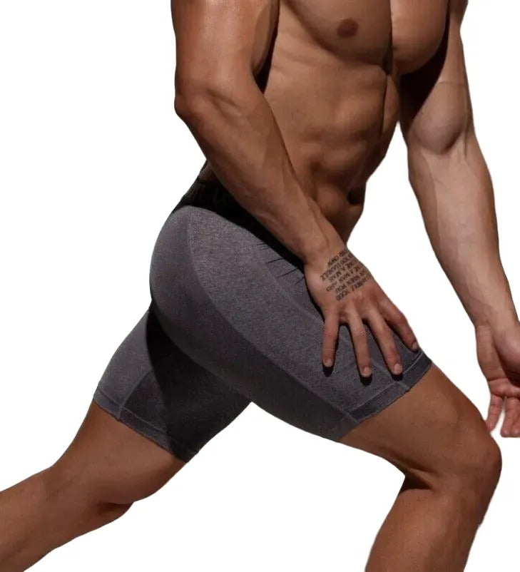 LVW AMSTERDAM Short de sport serré Gym Jammer Activewear Charbon de bois 20