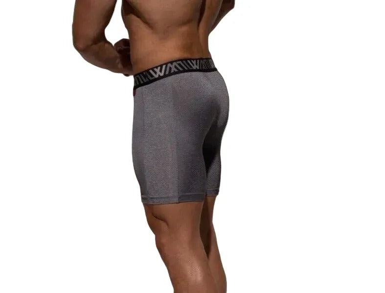 LVW AMSTERDAM Short de sport serré Gym Jammer Activewear Charbon de bois 20