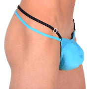 M SMU Sensual Light Blue Thong 33548 MX134