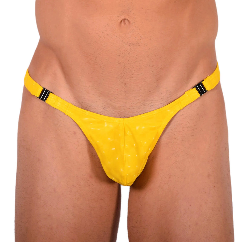 M SMU Sexy Detachable Yellow Thong 33913 MX181