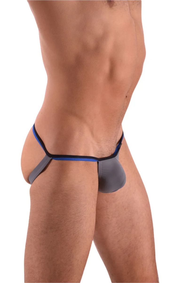 Small Mate Micro Swim Tanning Jock Grey 28/31'' 3