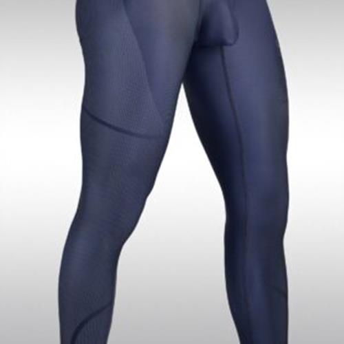 ErgoWear Leggings MAX SE Pants 3D-Nose Shaped Pouch Sports Tight Dark Blue 1608