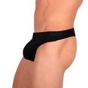 Medium DOREANSE Mens Zipper Thong Black 1354 133