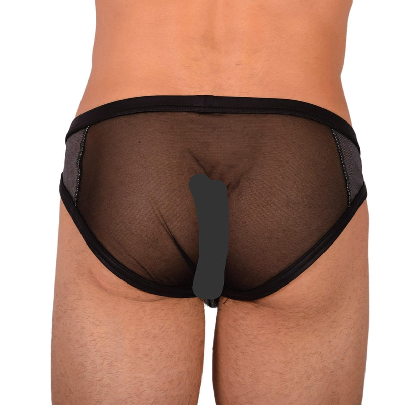 Medium Gregg Homme Silver Brief 33876 MX173