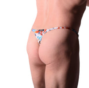 Medium SMU Forest Swim and Tanning O - Ring Thong 100647 MX9 - 224
