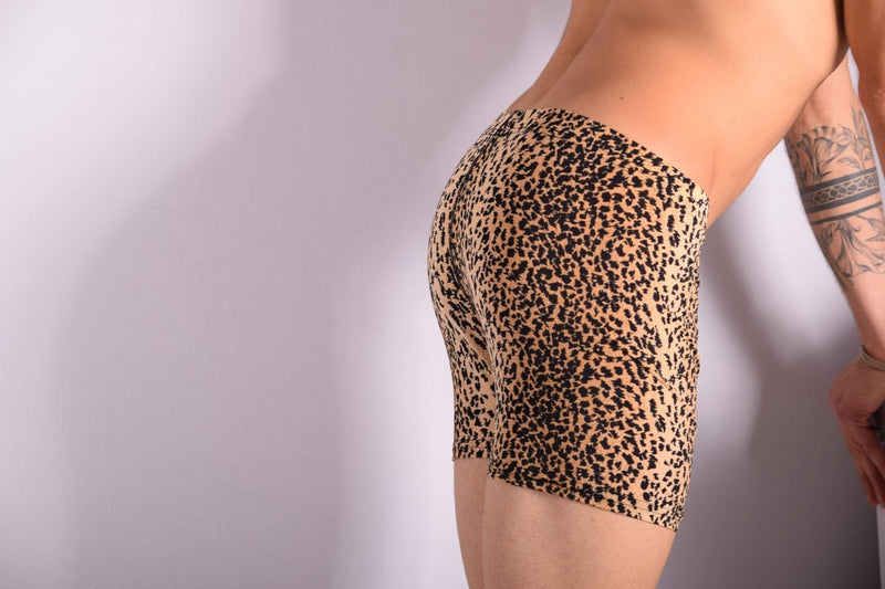MEDIUM SMU Sexy men underwear Countour Boxer Leopard 56