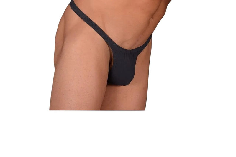 Medium SMU Super Soft Thong Charcoal 34161