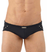 Medium Swimwear Gregg Homme LURE Swim - Brief Leather - Look Black 131135 1393