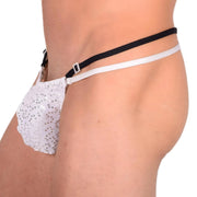 M/L SMU Sexy Pure White Party Thong 33546 MX13 - SexyMenUnderwear.com