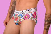 M/L SMU Swim Brief Skull 33441 MX117