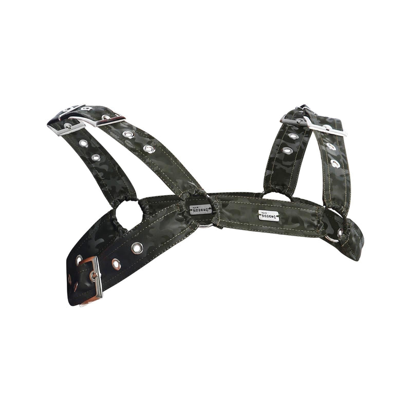 MOB DNGEON Classic Belt Harness Luxurious Faux Leather O/S Pure Camo DMBL13 53