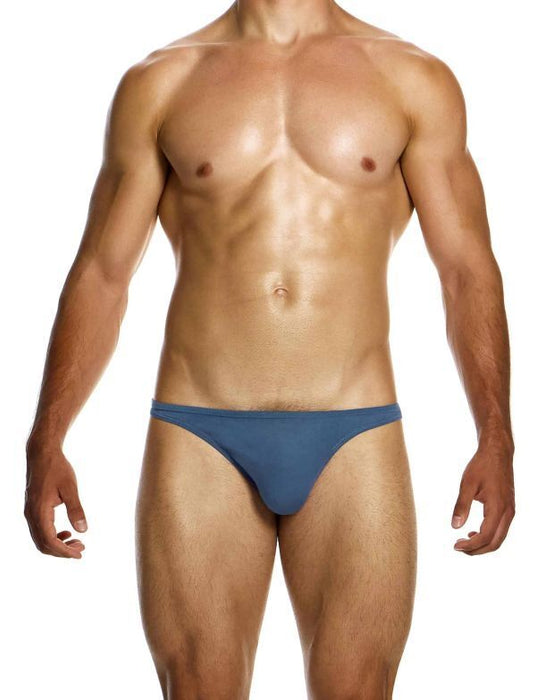 Modus Vivendi Bamboo Low - Cut Brief Bikini Style Briefs Indigo 13412 49 - SexyMenUnderwear.com