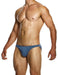 Modus Vivendi Bamboo Low - Cut Brief Bikini Style Briefs Indigo 13412 49 - SexyMenUnderwear.com