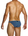 Modus Vivendi Bamboo Low - Cut Brief Bikini Style Briefs Indigo 13412 49 - SexyMenUnderwear.com