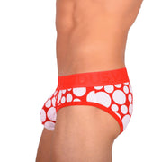 Modus Vivendi Brief Polka dot Slip Pour Homme Red 08812 3911