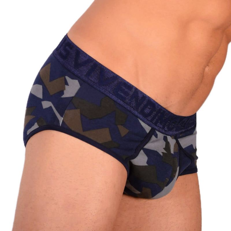 Modus Vivendi Camo Briefs Desert Line Soft Cotton Blue 11714 3410