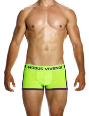 Modus Vivendi Cotton Boxer Sporty Classic - Cut Jacquard Knitted 12423 Purple3