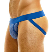 Modus Vivendi Country Jock Knitted Double - Ply Pouch Blue Jockstrap 02211 B761