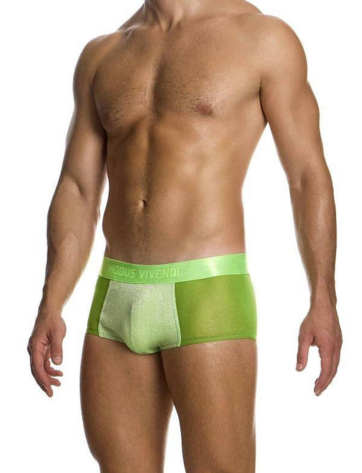 Modus Vivendi Delusion Boxer Elastic Knitted Lurex Yarns Jacquard Neon 02521 B751