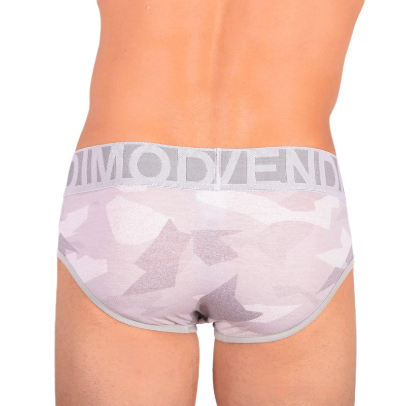 Modus Vivendi Desert Camouflage Briefs Soft Cotton Grey Brief 11714 - 1 41 - SexyMenUnderwear.com