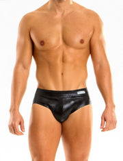Modus Vivendi Jock Leather - Look Bottomless Jockstrap Black 20514 611