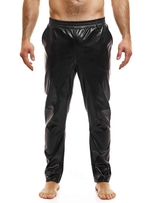 Modus Vivendi Leather Pants Carrot Fit Joggers Faux - Look Black 20563 B792