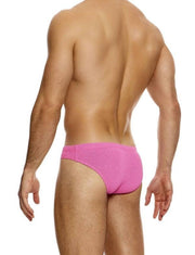 Modus Vivendi Plain Knitted Briefs in Pink 09412 B902