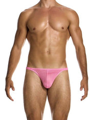 Modus Vivendi Retro Thong Semi - Transparent T - String Micro Fishnet Pink 05511 1942