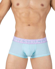 PRIVATE STRUCTURE Boxer Trunk MO - Lite Cotton Jade Green Lilac 4103 1073