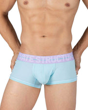 PRIVATE STRUCTURE Boxer Trunk MO-Lite Cotton Jade Green Lilac 4103