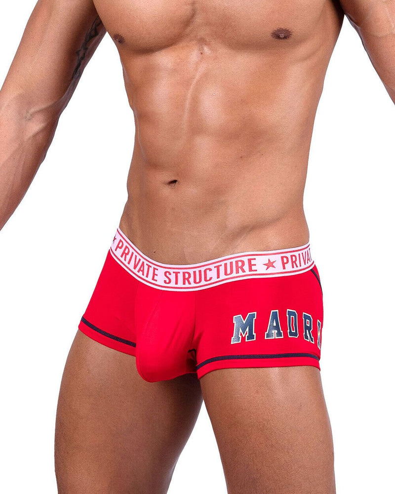 Private Structure Boxer Trunk PRD Madrid Limited Margarita Red 4498 1092
