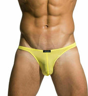 Private Structure Brief Desire Glaze Briefs Bikini-Cut Yellow 3571 66