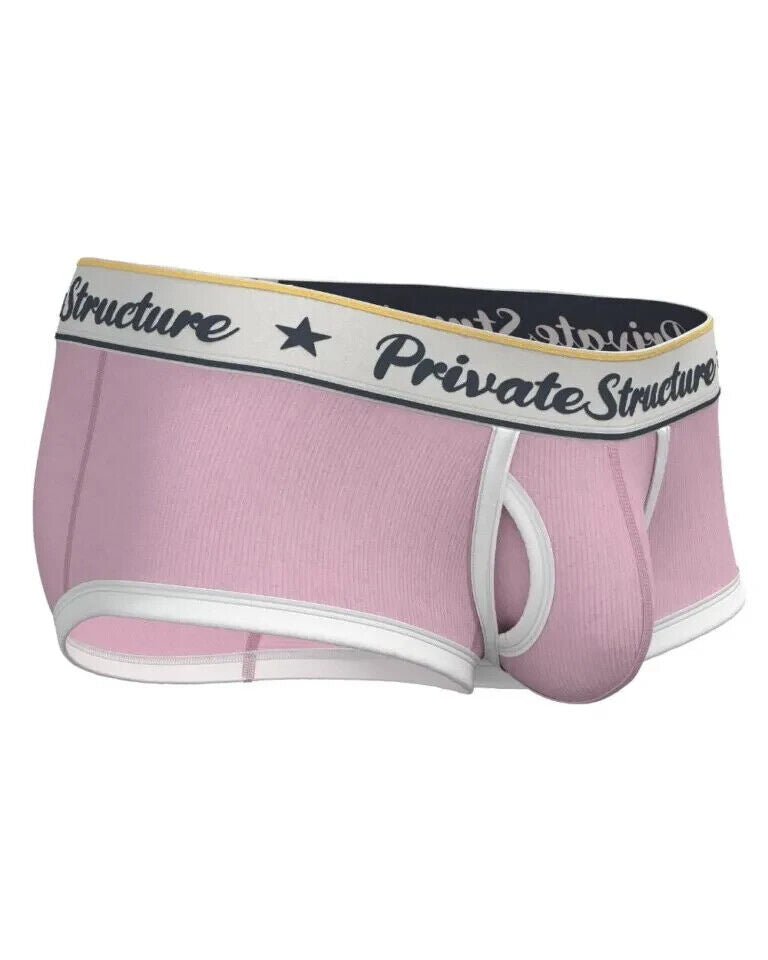 PRIVATE STRUCTURE Classic Boxer Mid - Waist Trunk in Finch Pink 4530 1137