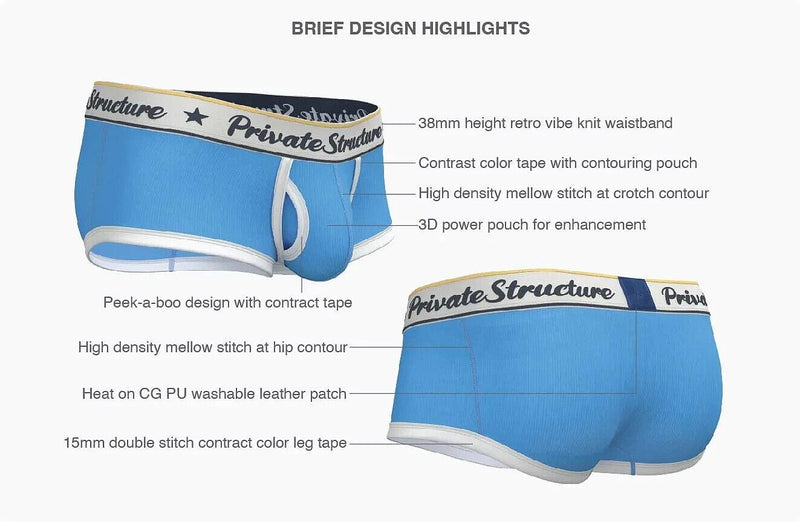 PRIVATE STRUCTURE Classic Boxer Mid - Waist Trunk Silvery Grey 4530 1139