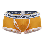 PRIVATE STRUCTURE Classic Boxer Mid - Waist Trunks Pumpkin Orange 4530 73a6