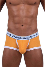 PRIVATE STRUCTURE Classic Boxer Mid - Waist Trunks Pumpkin Orange 4530 73a4