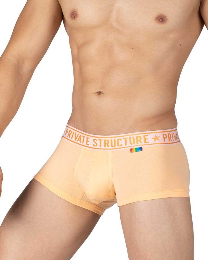 PRIVATE STRUCTURE PRD Boxer Trunks 3D - Contour Pouch Marshmellow Orange 4386a12