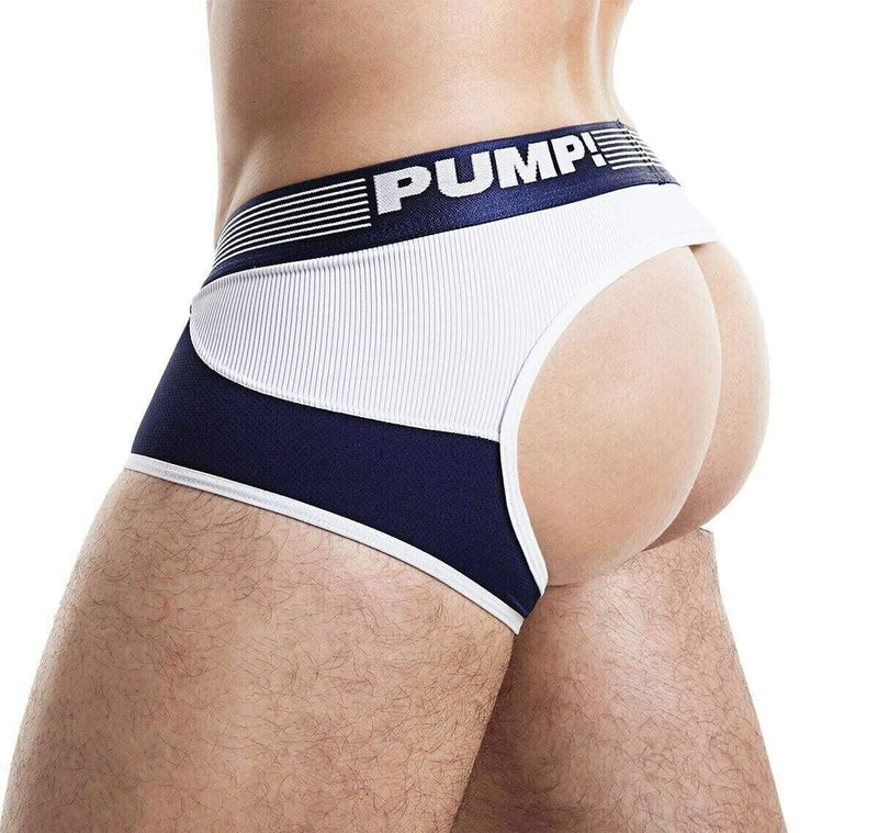 PUMP! Backless Boxer Micro - Mesh Navy Access Trunk 15031 133