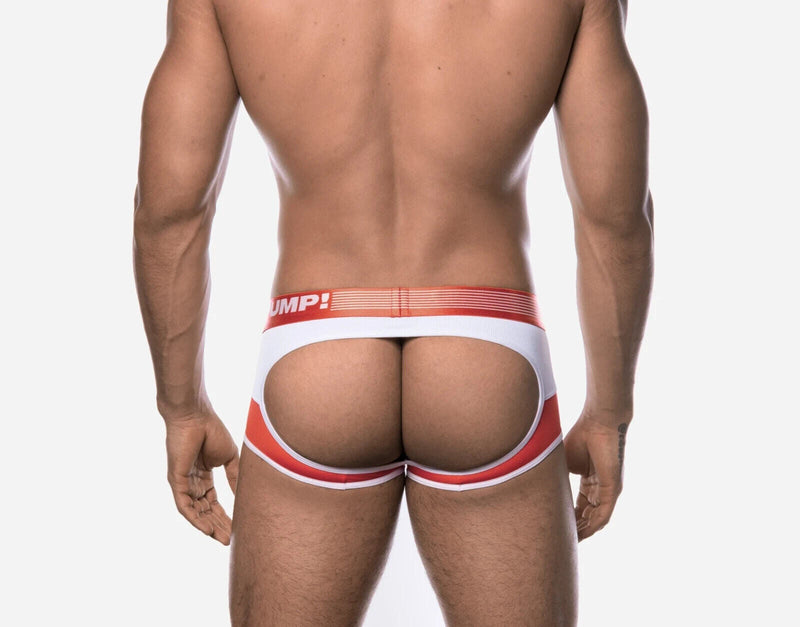 PUMP! Backless Boxer Red Micro - Mesh Red Access Trunk 15030 134