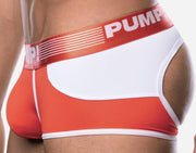 PUMP! Backless Boxer Red Micro - Mesh Red Access Trunk 15030 132