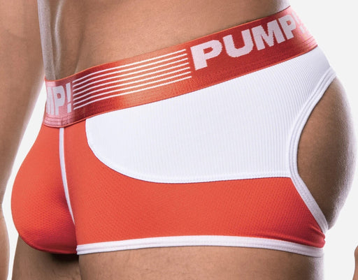 PUMP! Backless Boxer Red Micro - Mesh Red Access Trunk 15030 132
