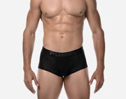 PUMP! Boxer Whisper Sheer Stripes Double Nylon Cup 40mm Matt Black 11112 214